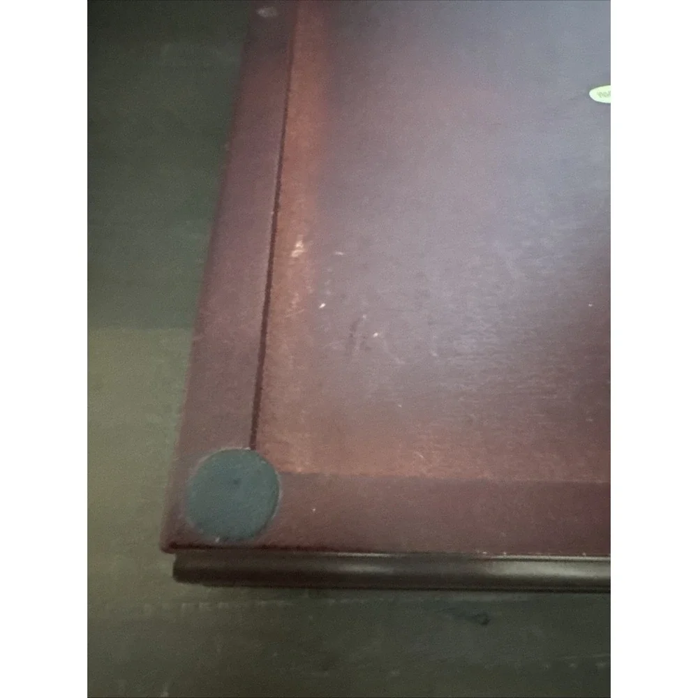 Vintage Elizabeth Arden Wooden Jewelry Box / Photo Box 3.5x5.5